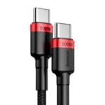 Baseus Cafule Flash Charging Data Cable USB-C USB-C 100W 2m Red/Black