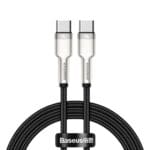 Baseus Cafule Metal Series Data Cable USB-C USB-C 100W 1m Black