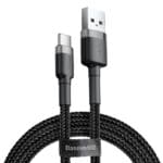 Baseus Cafule Series Data Cable USB-A USB-C 2A 2m Gray/Black
