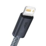 Baseus Dynamic Series Fast Charging Data Cable USB-A Lighting 2.4A 1m Slate Gray