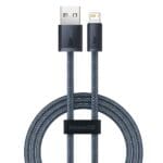Baseus Dynamic Series Fast Charging Data Cable USB-A Lighting 2.4A 1m Slate Gray