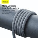 Baseus Dynamic Series Fast Charging Data Cable USB-A Lighting 2.4A 1m Slate Gray