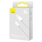 Baseus Dynamic Series Fast Charging Data Cable USB-A USB-C 100W 2m White