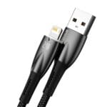 Baseus Glimmer Series Fast Charging Data Cable USB-A Lighting 2.4A 2m Black