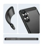 Carbon Edge Black Kryt Samsung Galaxy S25