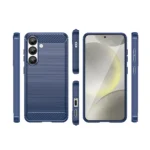 Carbon Edge Blue Kryt Samsung Galaxy S25
