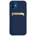 Card Silicone Wallet With Card Slot Documents Navy Blue Kryt Samsung Galaxy A73