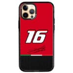 Charles Leclerc F1 Kryt iPhone 12 Pro Max
