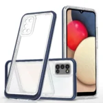 Clear 3In1 (166) Frame Gel Cover Blue Kryt Samsung Galaxy A03s