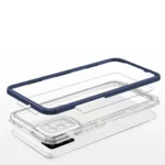 Clear 3In1 (166) Frame Gel Cover Blue Kryt Samsung Galaxy A03s