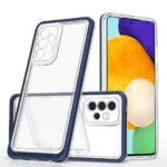 Clear 3In1 Frame Cover Gel Blue Kryt Samsung Galaxy A73
