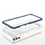 Clear 3In1 Frame Gel Cover Blue Kryt Samsung Galaxy A32 5G