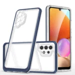 Clear 3In1 Frame Gel Cover Blue Kryt Samsung Galaxy A72