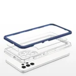 Clear 3In1 Frame Gel Cover Blue Kryt Samsung Galaxy A72