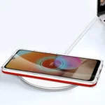 Clear 3In1 Frame Gel Cover Red Kryt Samsung Galaxy A32 5G
