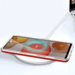 Clear 3In1 Frame Gel Cover Red Kryt Samsung Galaxy A42 5G
