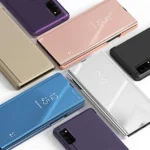 Clear View Cover Blue Kryt Samsung Galaxy A72