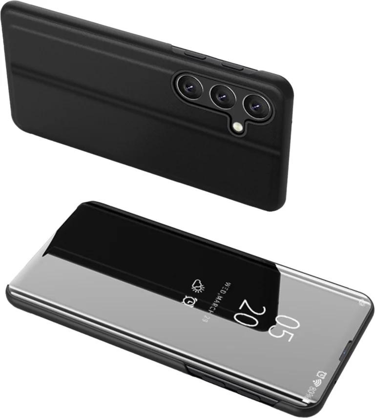 Clear View Cover Flip Cover Black Kryt Samsung Galaxy A24