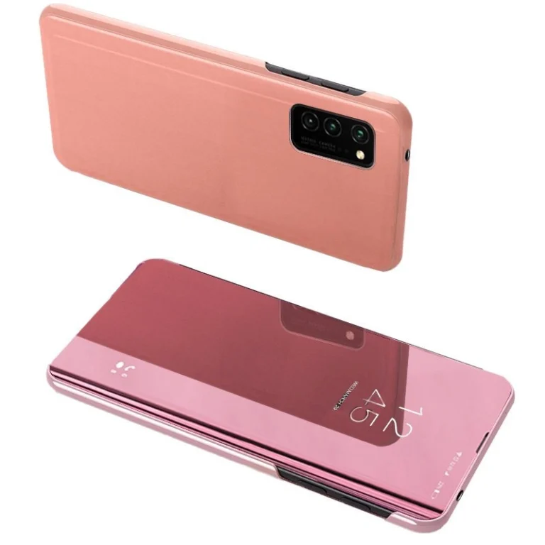 Clear View Cover Pink Kryt Samsung Galaxy A72