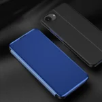 Clear View Flip Cover Blue Kryt iPhone 16e