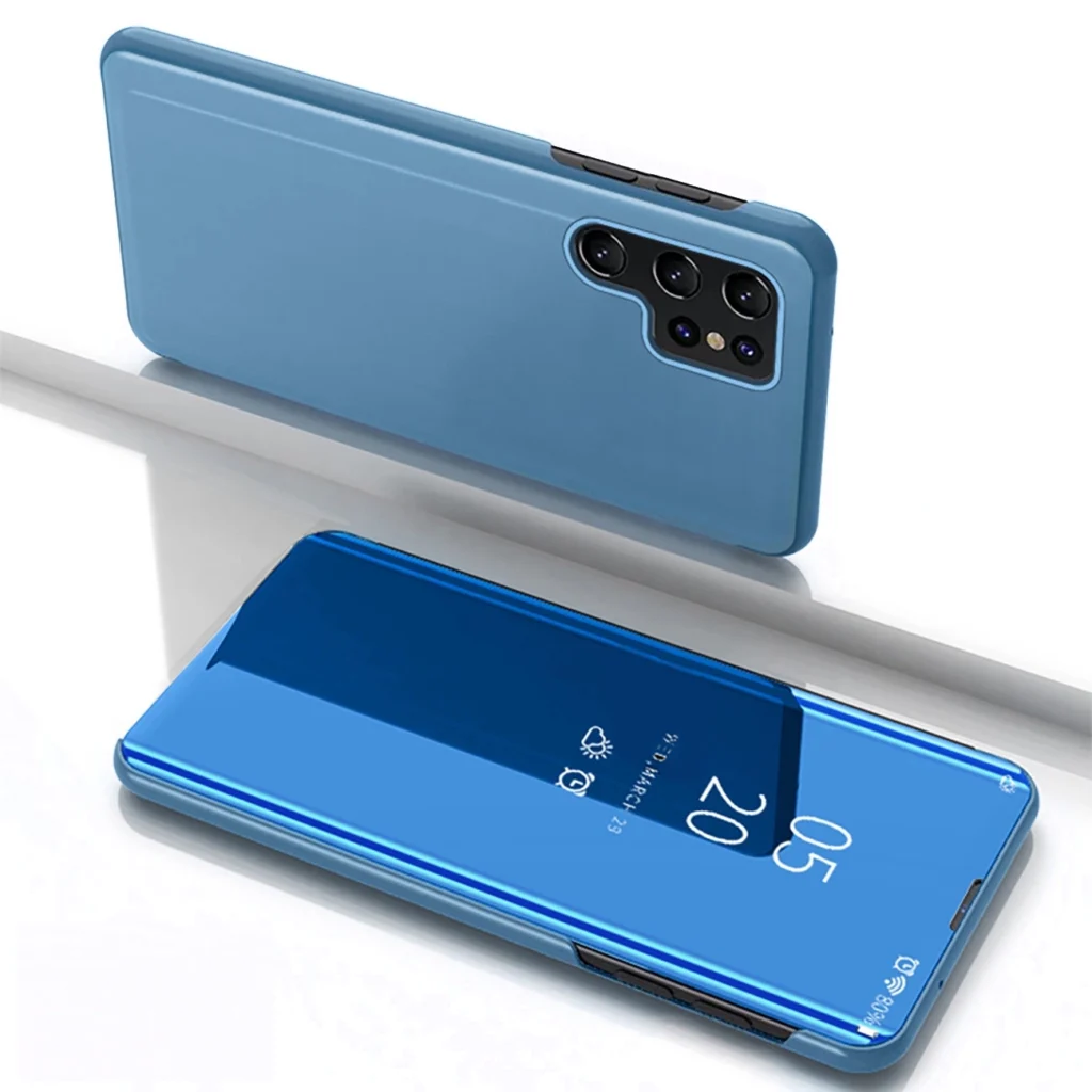 Clear View Flip Cover Blue Kryt Samsung Galaxy S25 Ultra