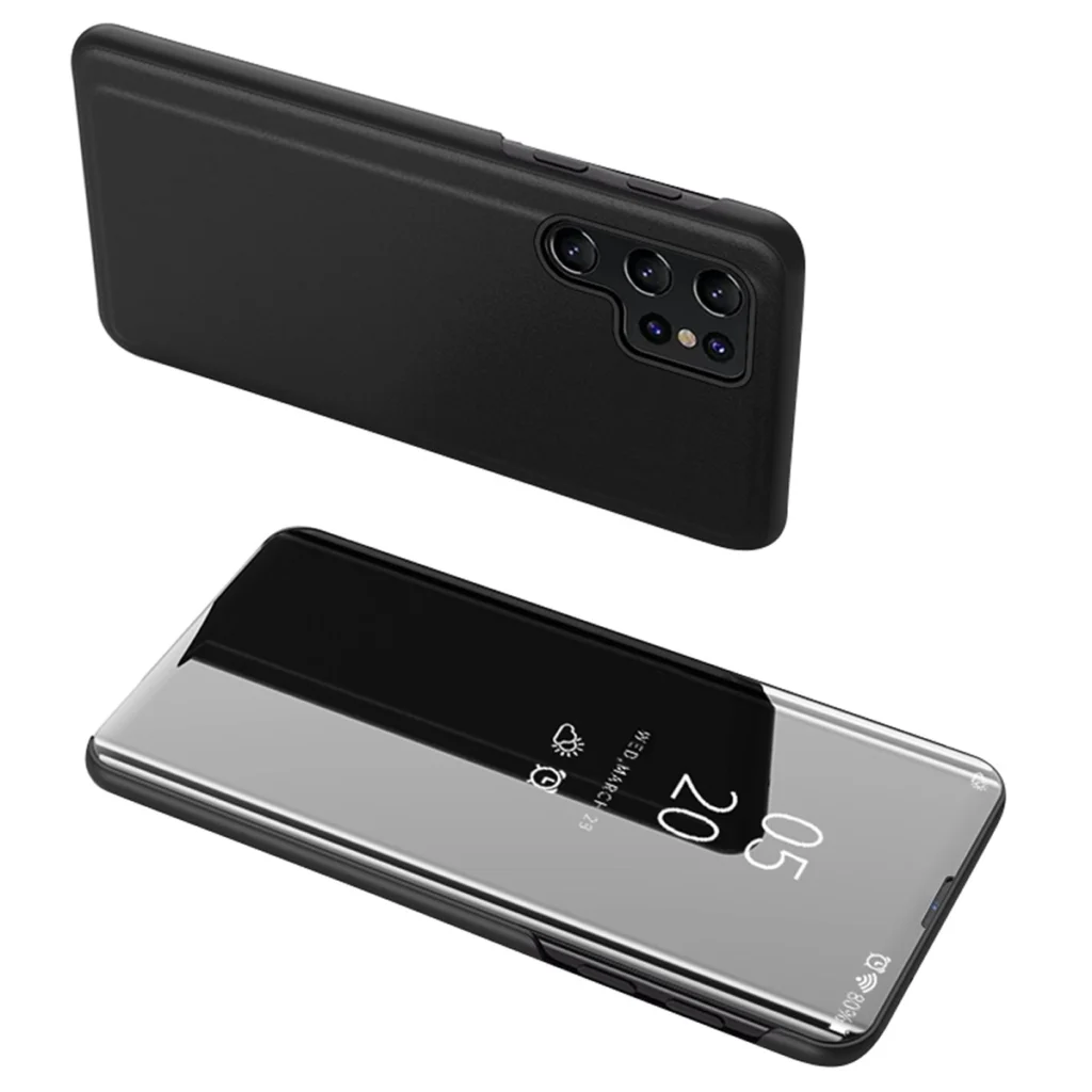 Clear View With Flap Black Kryt Samsung Galaxy S24