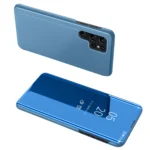 Clear View With Flap Blue Kryt Samsung Galaxy S24