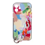Color Chain Gel Flexible Elastic Cover With A Chain Pendant Multicolour (4) Kryt Samsung Galaxy A72