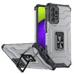 Crystal Ring Kickstand Tough Rugged Cover Black Kryt Samsung Galaxy A72