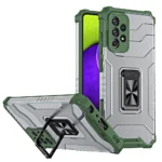 Crystal Ring Kickstand Tough Rugged Cover Green Kryt Samsung Galaxy A72
