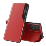 Eco Leather View An Elegant With A Flap And Stand Function Red Kryt Samsung Galaxy A73