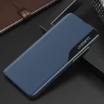 Eco Leather View Cover With A Flip Stand Black Kryt Samsung Galaxy A24
