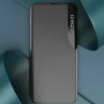 Eco Leather View Cover With A Flip Stand Black Kryt Samsung Galaxy A24