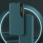 Eco Leather View Elegant Bookcase Type With Kickstand Black Kryt Samsung Galaxy A72