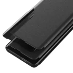 Eco Leather View Elegant With Flap And Stand Black Kryt iPhone 16e