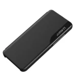 Eco Leather View Elegant With Flap And Stand Black Kryt iPhone 16e