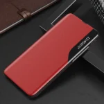 Eco Leather View With Flip Stand Red Kryt Samsung Galaxy S25