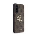Guess PU 4G Metal Logo Brown Kryt Samsung Galaxy A56 5G