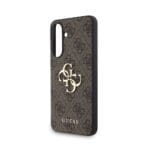 Guess PU 4G Metal Logo Brown Kryt Samsung Galaxy A56 5G