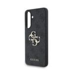 Guess PU 4G Metal Logo Grey Kryt Samsung Galaxy A36 5G