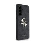Guess PU 4G Metal Logo Grey Kryt Samsung Galaxy A56 5G