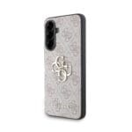 Guess PU 4G Metal Logo Pink Kryt Samsung Galaxy A56 5G