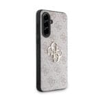 Guess PU 4G Metal Logo Pink Kryt Samsung Galaxy A56 5G