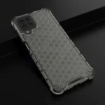 Honeycomb Armor Cover With TPU Bumper Black Kryt Samsung Galaxy A22 4G