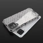 Honeycomb Armor Cover With TPU Bumper Black Kryt Samsung Galaxy A22 4G