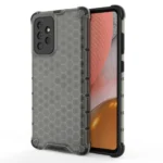 Honeycomb Armor Cover With TPU Bumper Black Kryt Samsung Galaxy A72