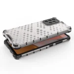 Honeycomb Armor Cover With TPU Bumper Black Kryt Samsung Galaxy A72