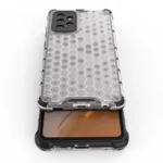 Honeycomb Armor Cover With TPU Bumper Black Kryt Samsung Galaxy A72
