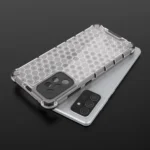 Honeycomb Armor Cover With TPU Bumper Blue Kryt Samsung Galaxy A72