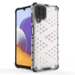 Honeycomb Armor Cover With TPU Bumper Red Kryt Samsung Galaxy A22 4G